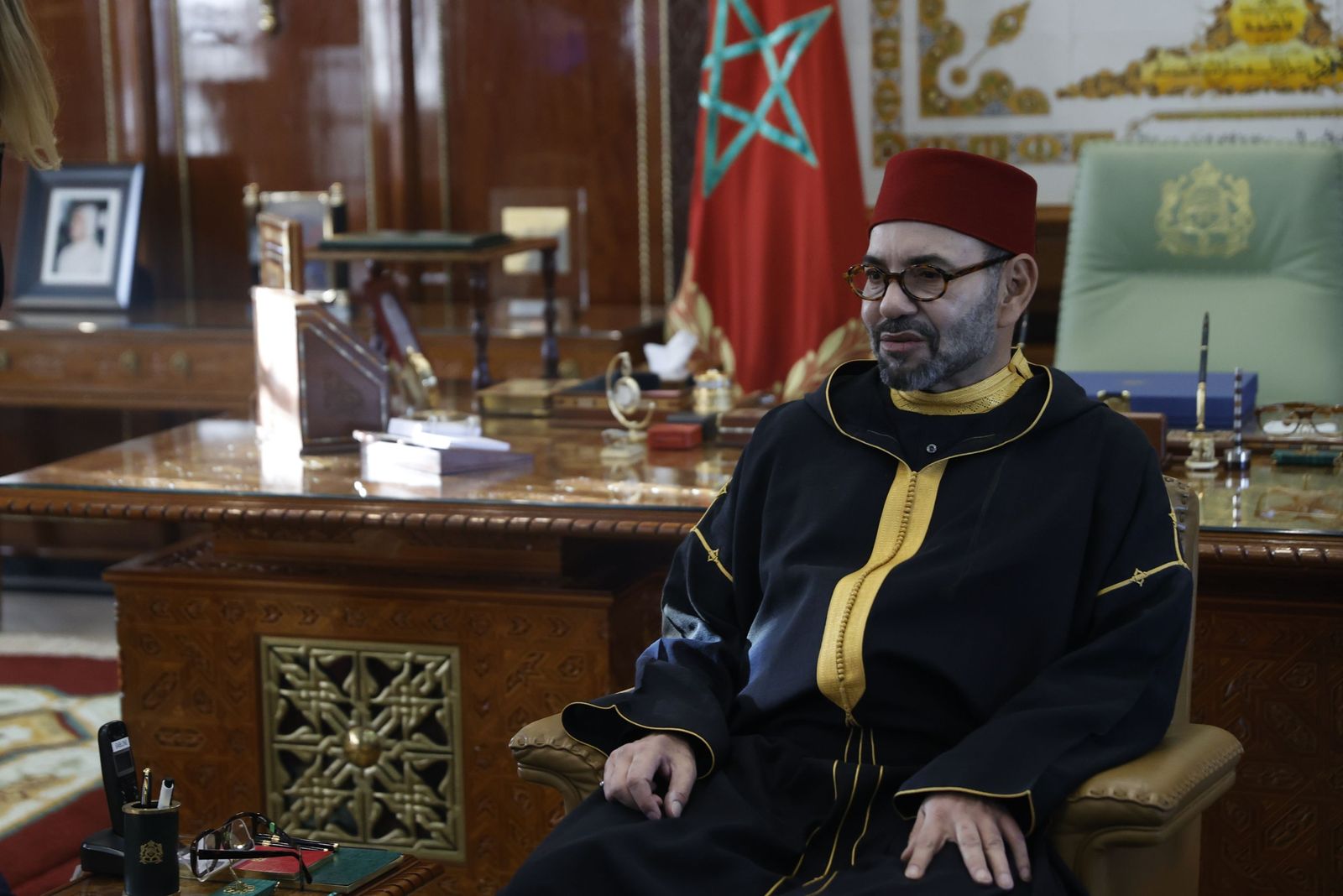 Mohamed VI, rey de Marruecos.