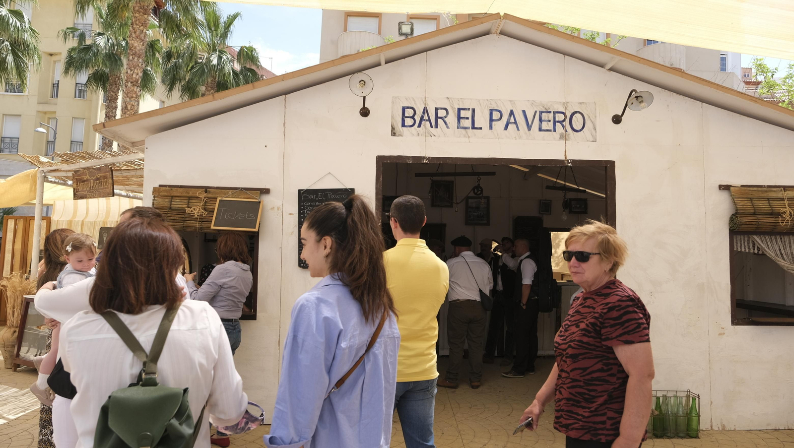 Imágenes de la recreación histórica Canteros y Caciques, en Macael