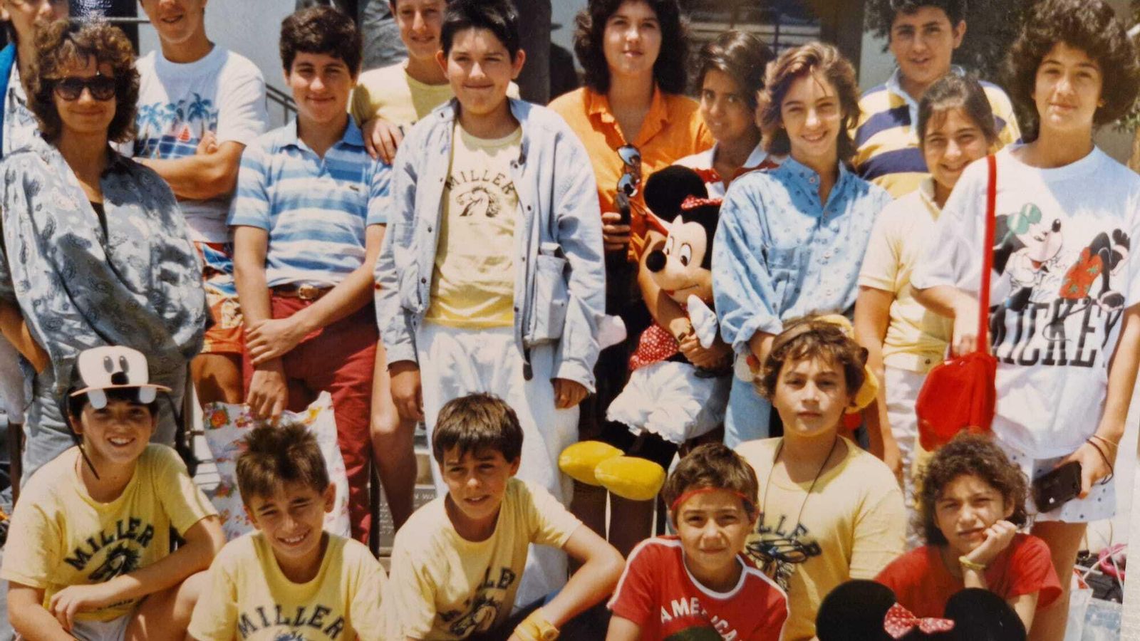 Una de los viajes a Estados Unidos.