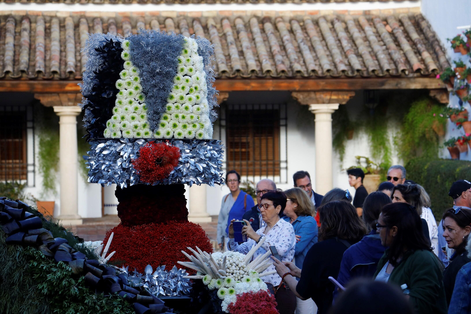 Uno de los montajes de Flora este año.