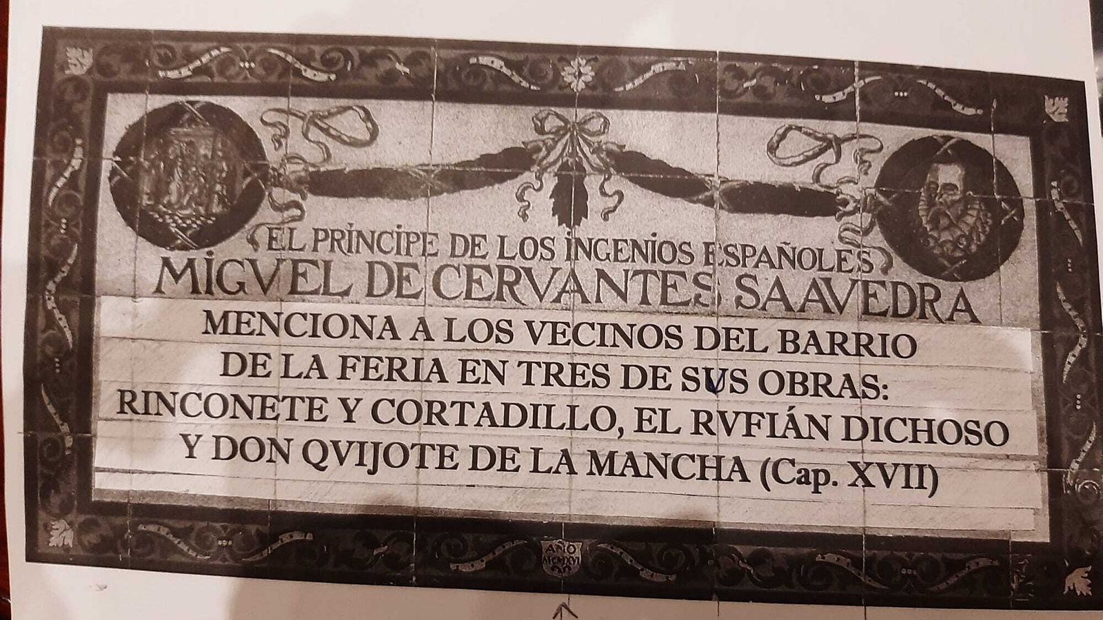 El diseño del nuevo azulejo.