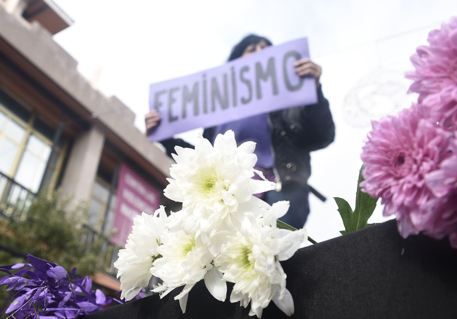 Las imágenes de la manifestación contra la violencia de género
