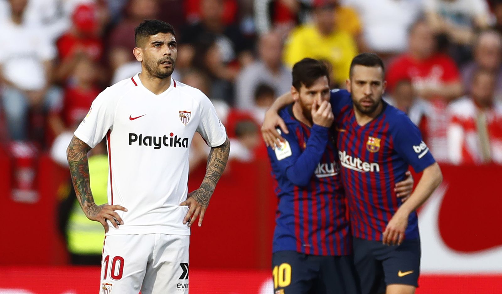 El Sevilla-Barcelona, en imágenees