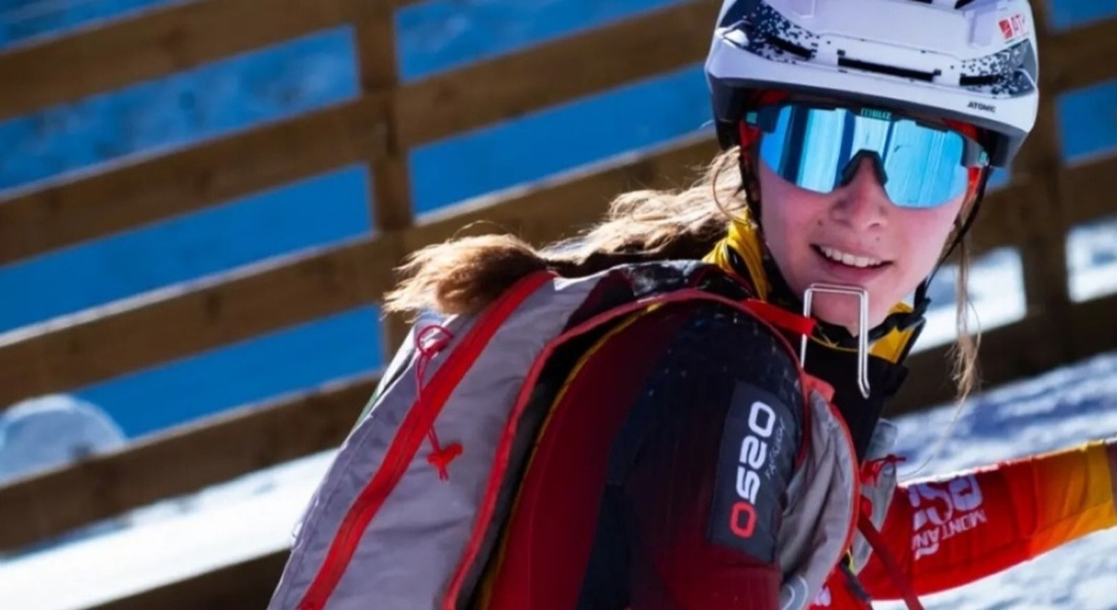 María Ordóñez durante una prueba.