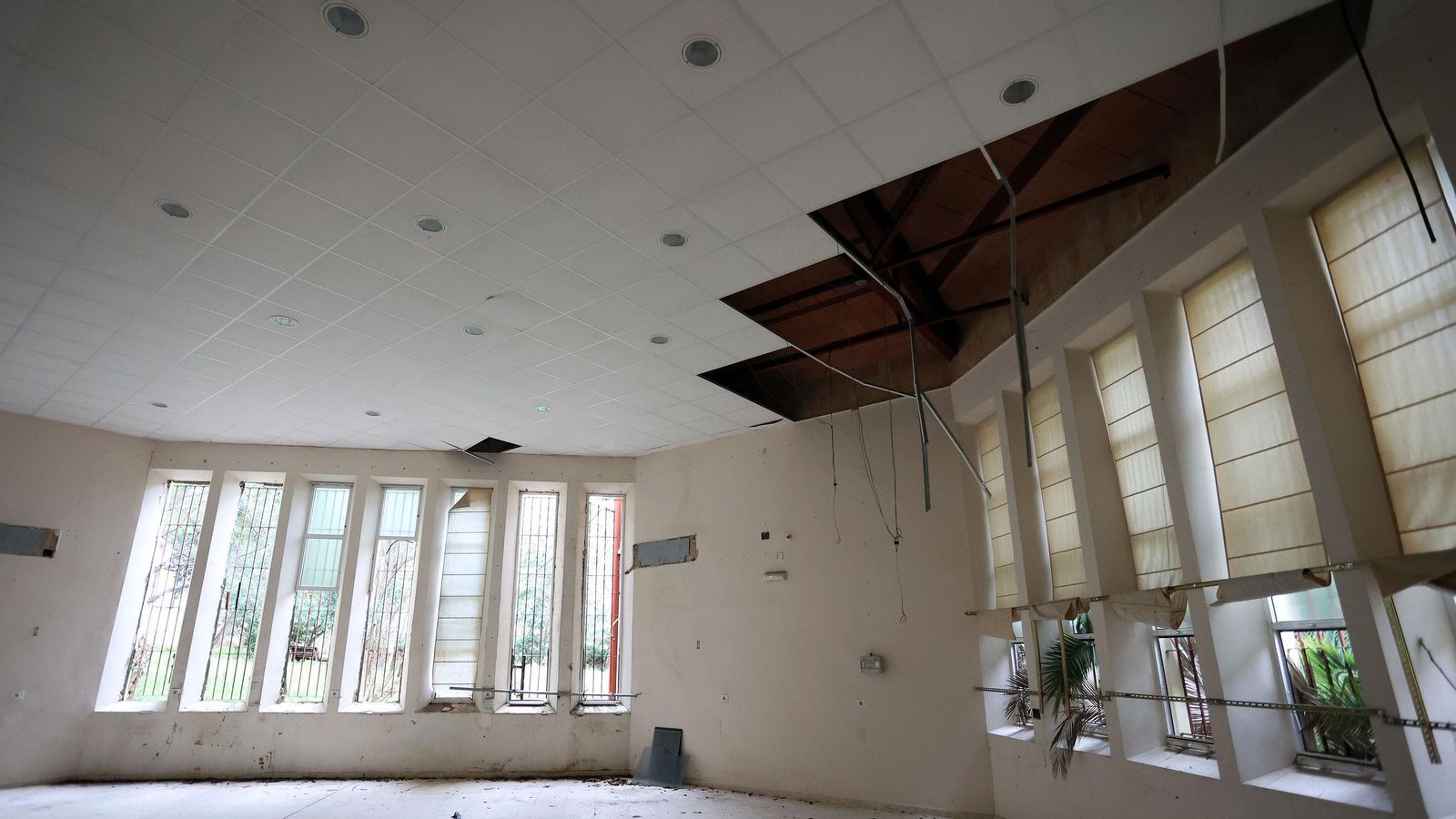 Interior de una de las dependencias del centro de formación de San Juan de Dios.