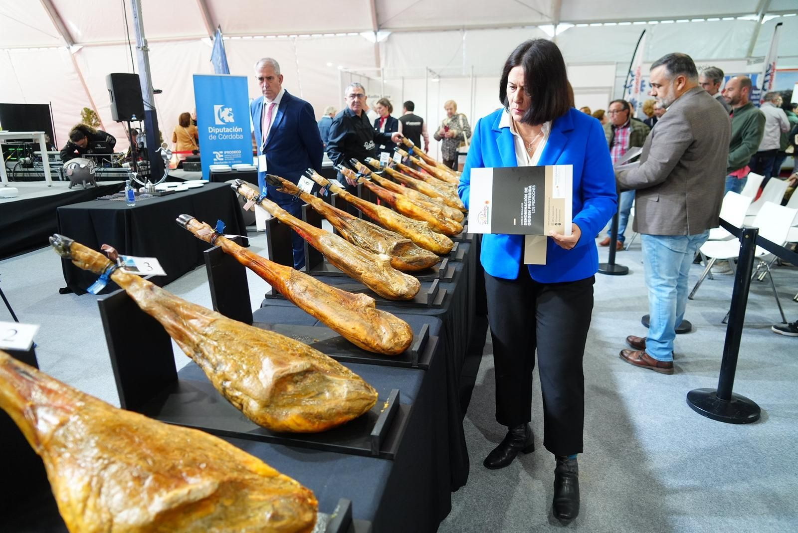 El concurso del mejor jamón 100% ibérico de Los Pedroches