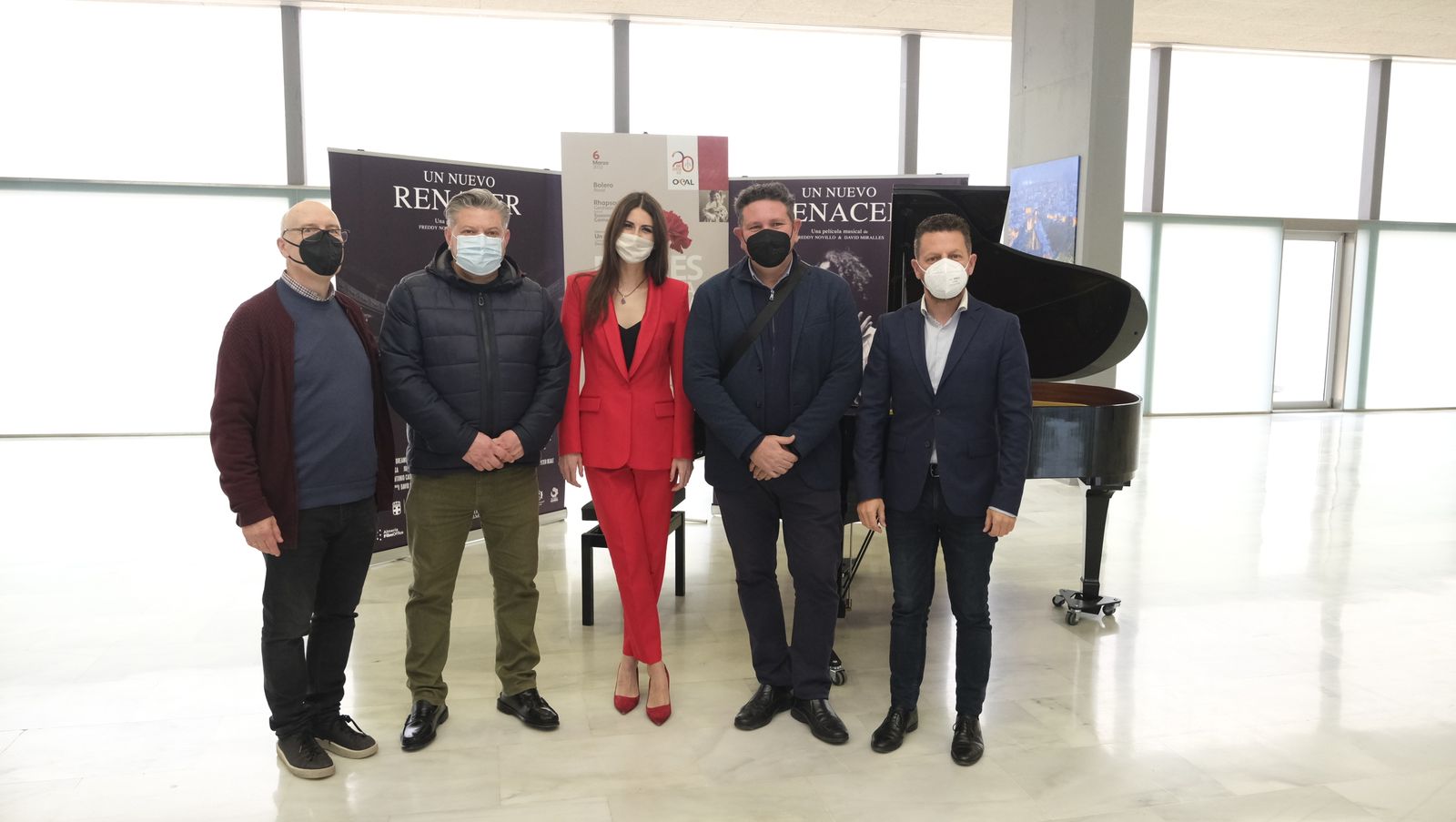 Presentación del concierto de la OCAL y el proyecto 'Un Nuevo Renacer'. Almería.