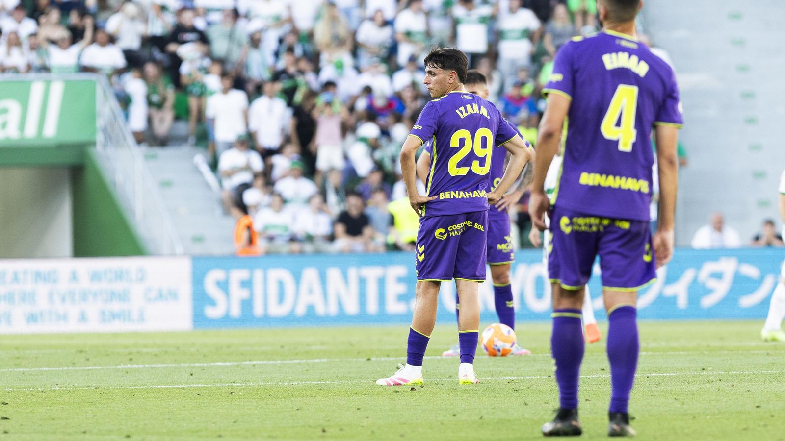 El Elche-Málaga CF, en fotos