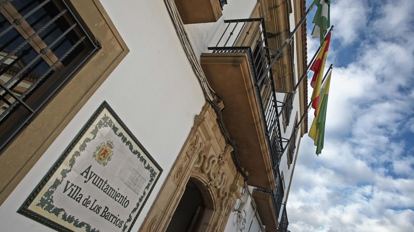 Entrada al Ayuntamiento de Los Barrios.