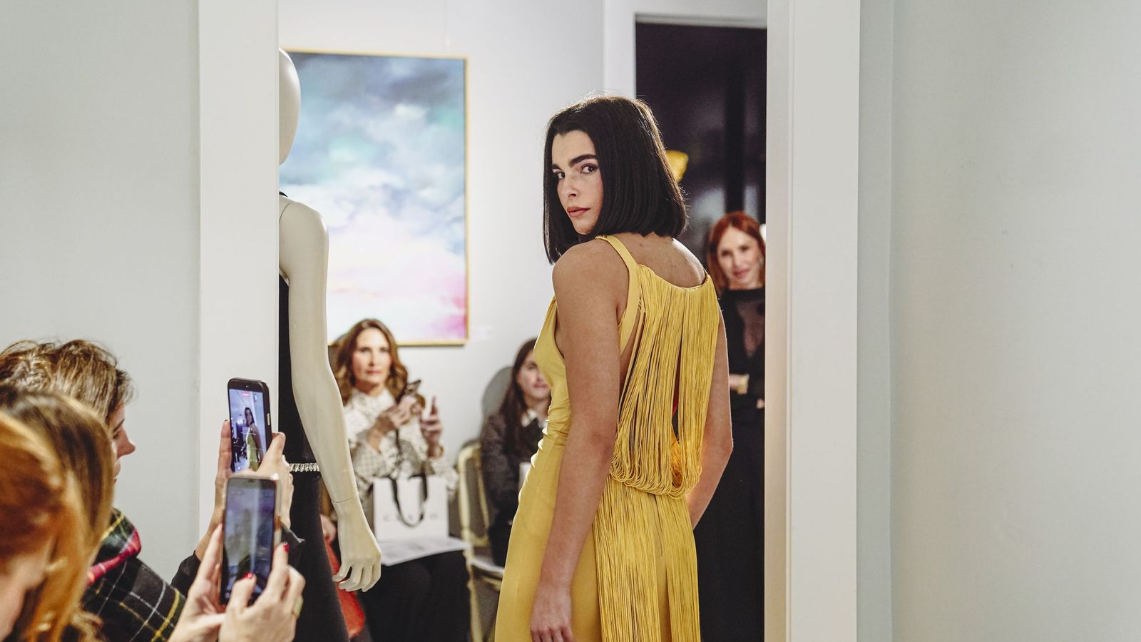 Presentación de la colección de Primavera/Verano de la firma Claro Couture.