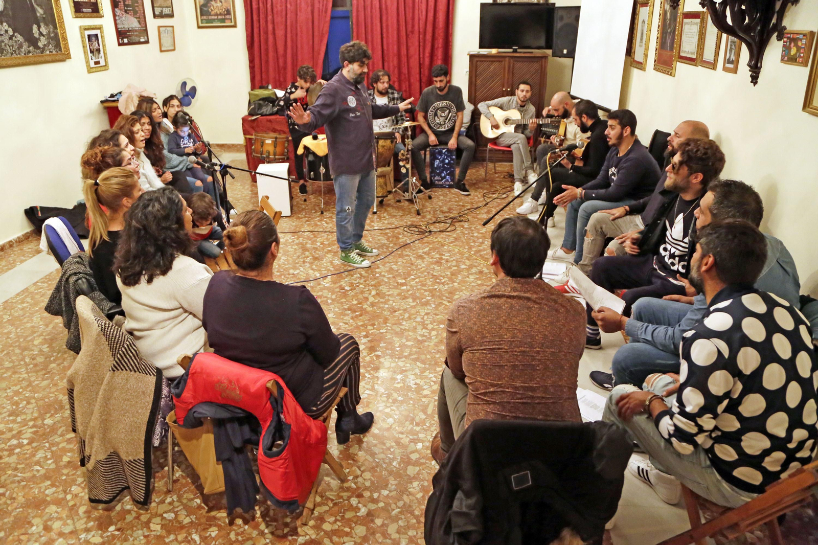 Ensayo zambomba Luis de Periquín