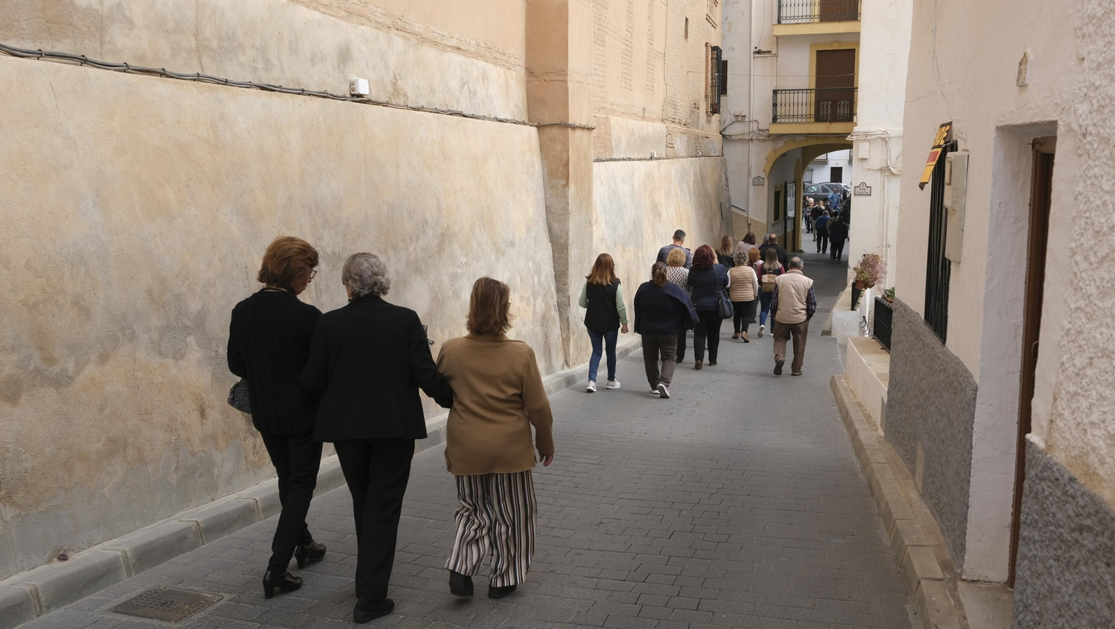 Funeral del crimen vicario de las dos niñas, en Abla
