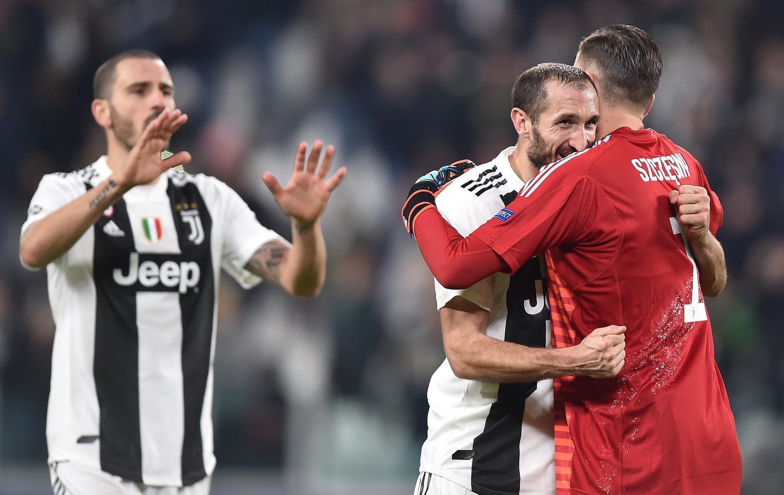 Las imágenes del Juventus-Valencia