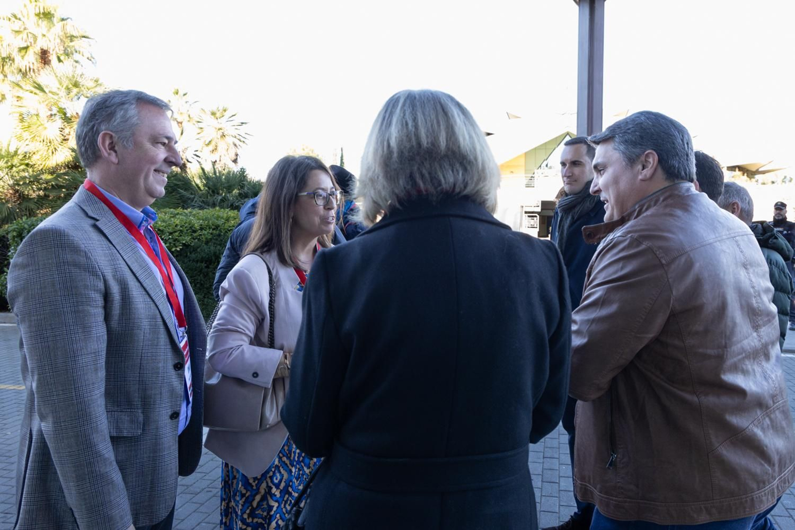 Las imágenes del comité director del PSOE en Jaén