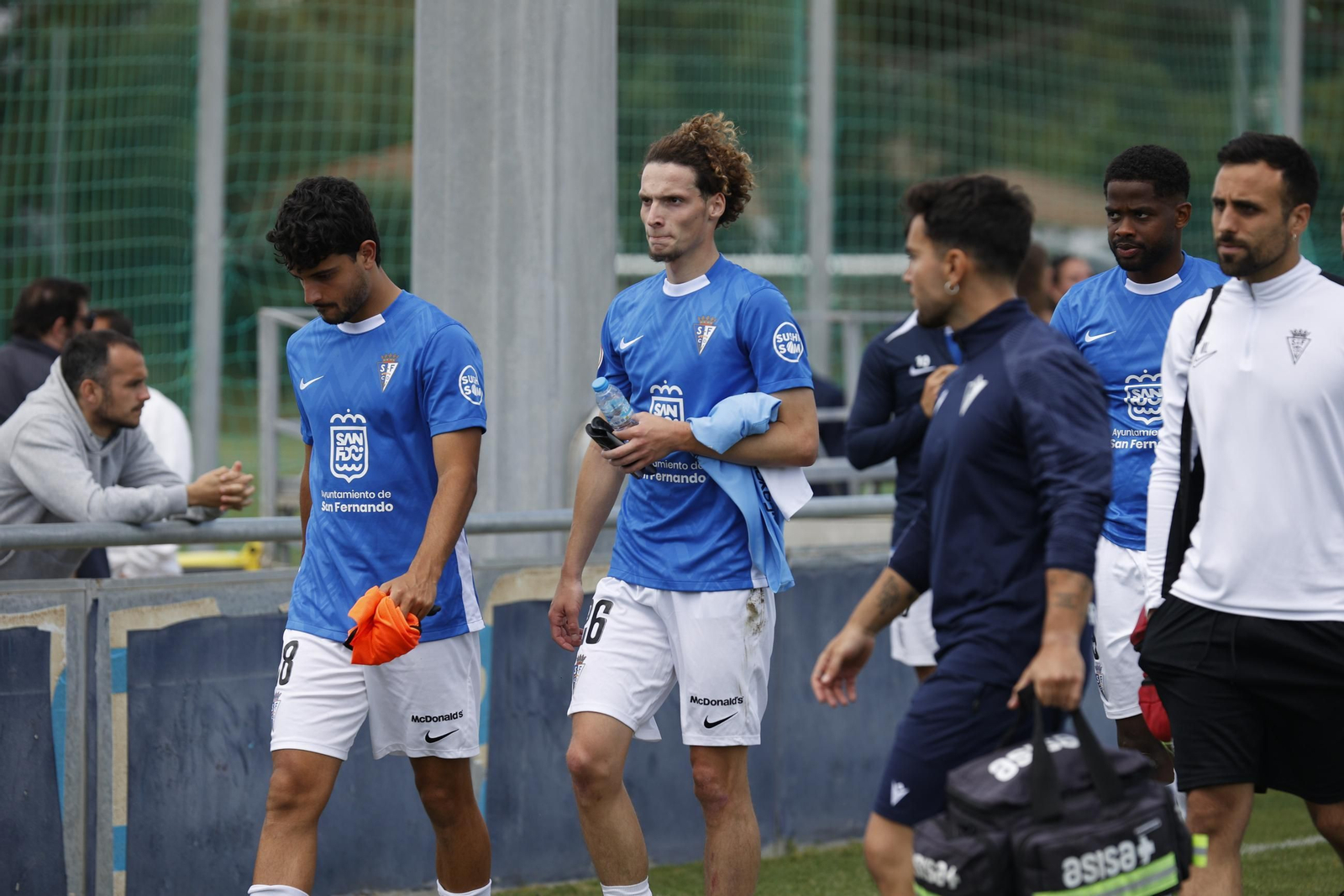 Las imágenes del partido entre el Cádiz Mirandilla y el San Fernando