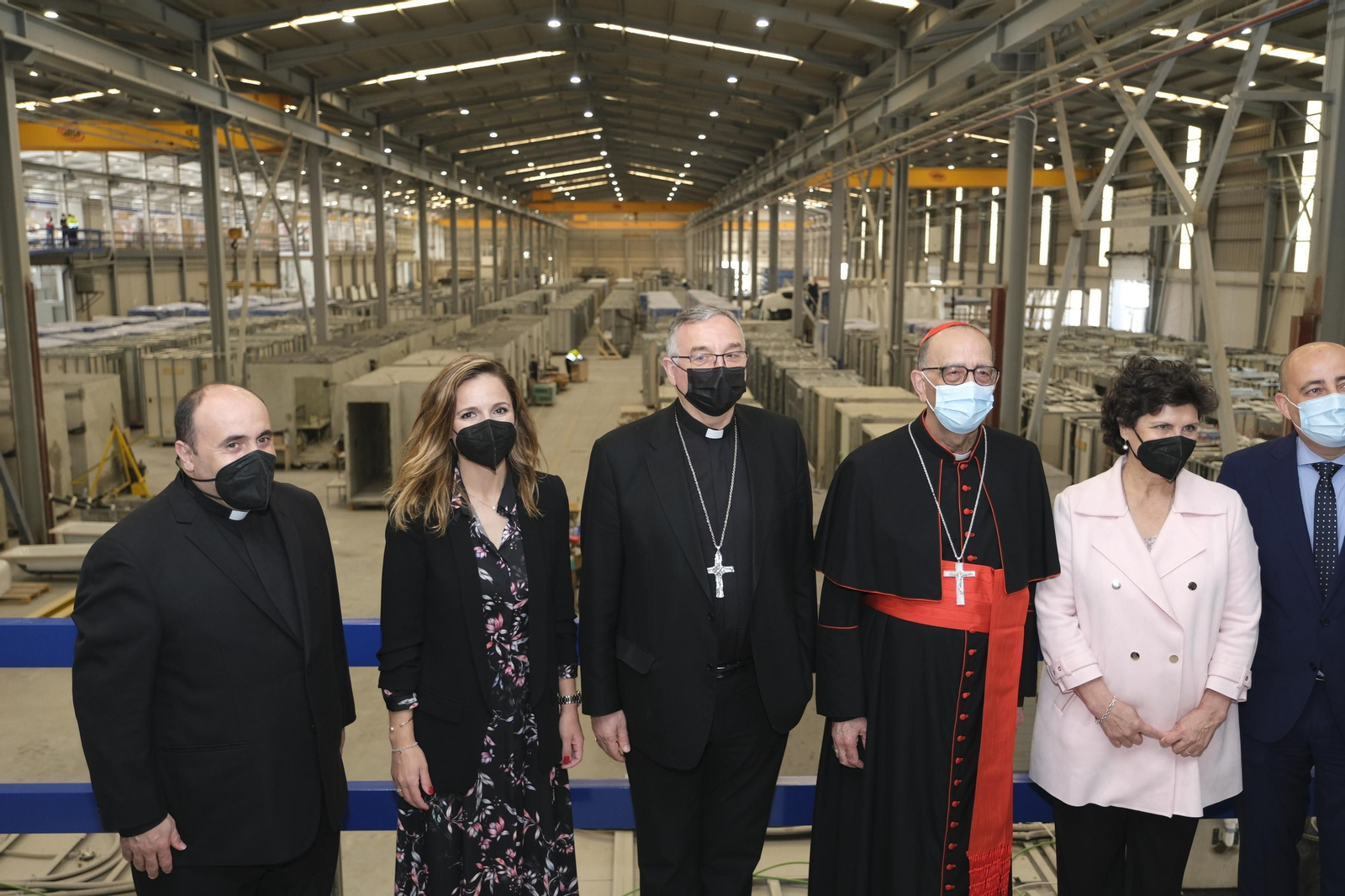 Bendición de las instalaciones de Hydrodiseño, en Huércal Overa (Almería)