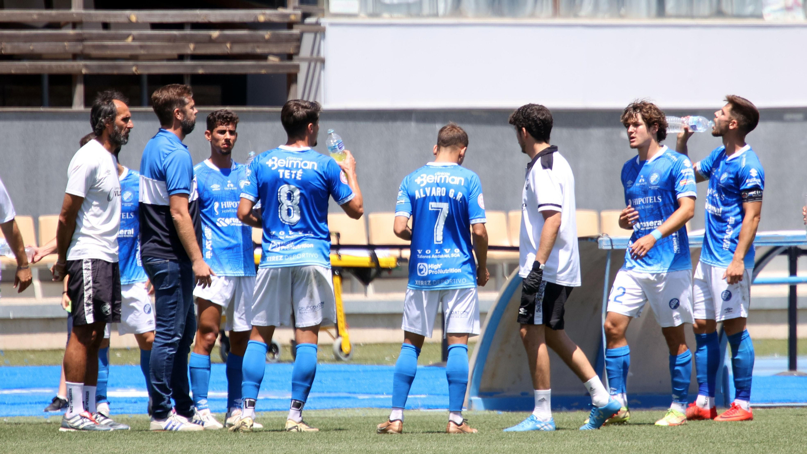 Último partido de liga del Xerez DFC - CD Pozoblanco en Chapín