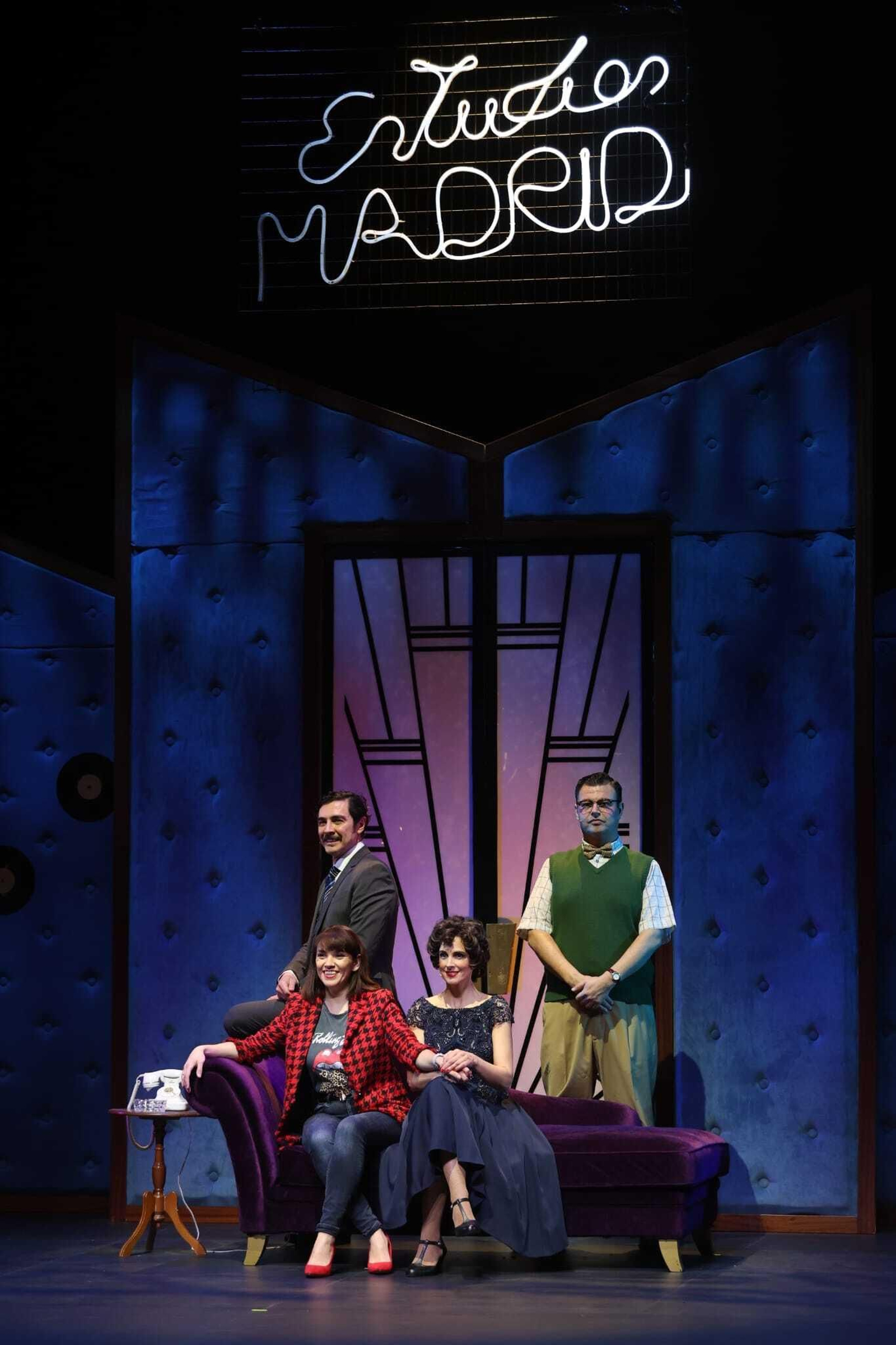 José Manuel Seda, Eva Manjón, Nuria Fergó y Pablo Monteagudo en el Teatro del Soho Caixabank. José Manuel Seda, Eva Manjón, Nuria Fergó y Pablo Monteagudo en el Teatro del Soho Caixabank.