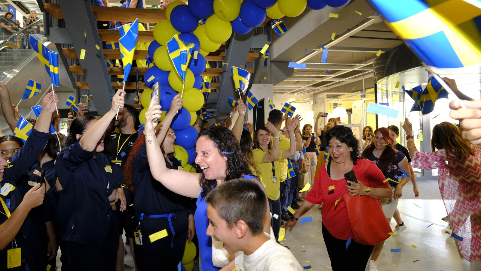 Imágenes de la inauguración de IKEA Almería