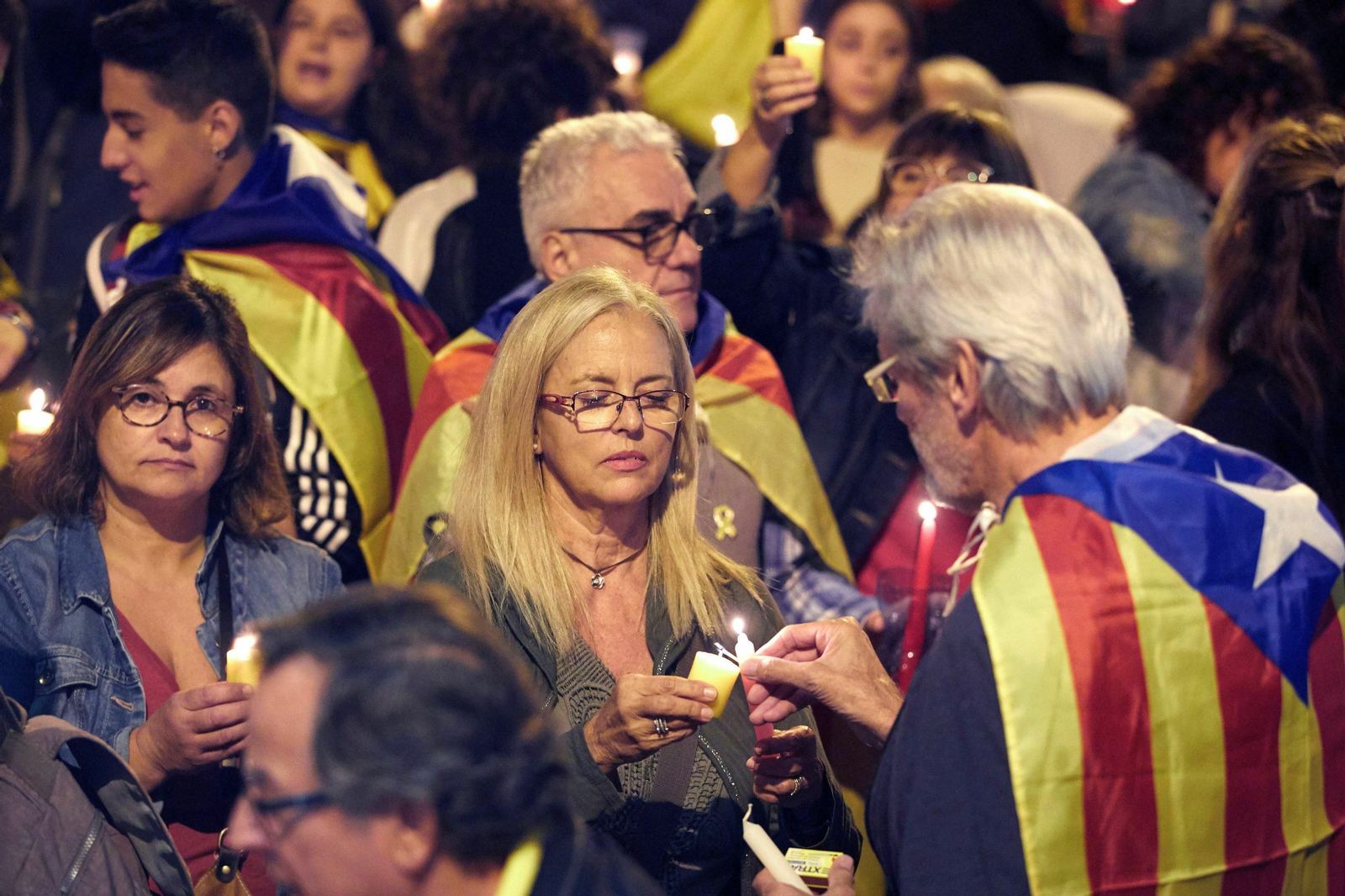 Los graves disturbios en Cataluña