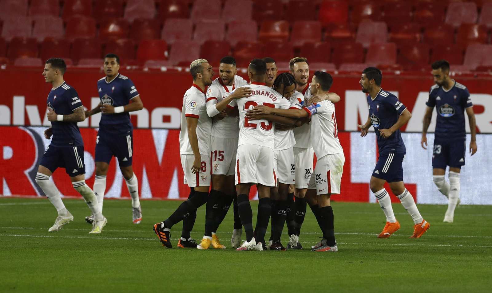 Las imágenes del Sevilla-Celta
