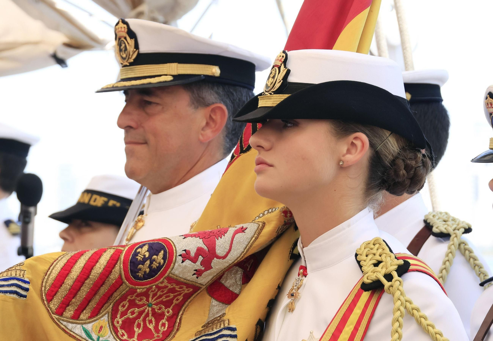 Las imágenes de la parada del 'Juan Sebastián de Elcano' en Cartagena de Indias (Colombia)