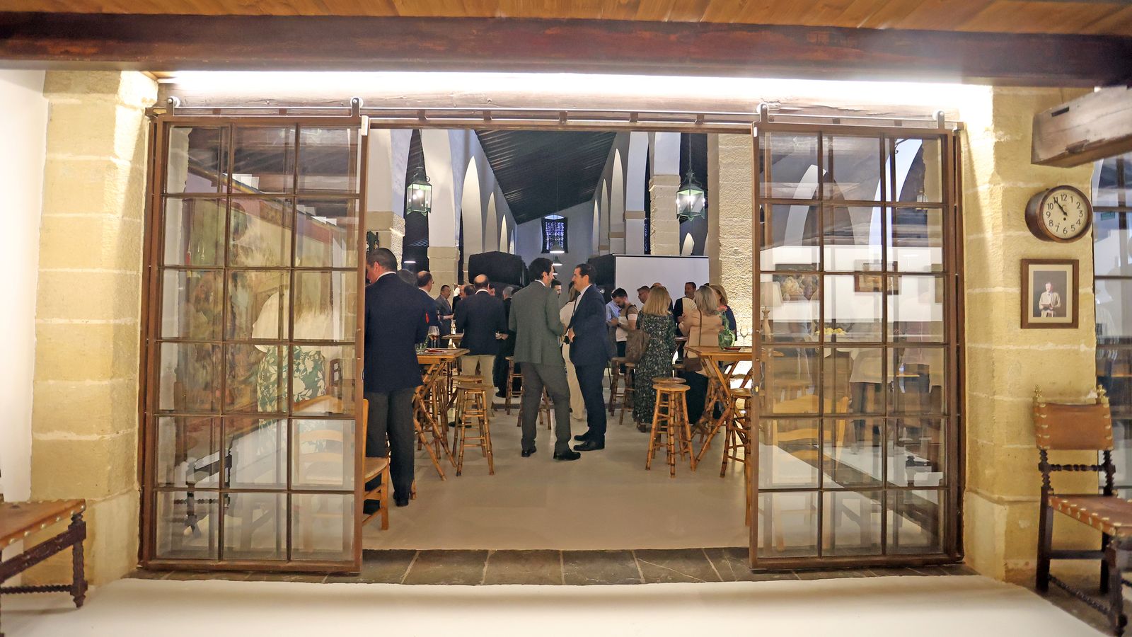 Imágenes de la inauguración de las nuevas Bodegas León Domecq