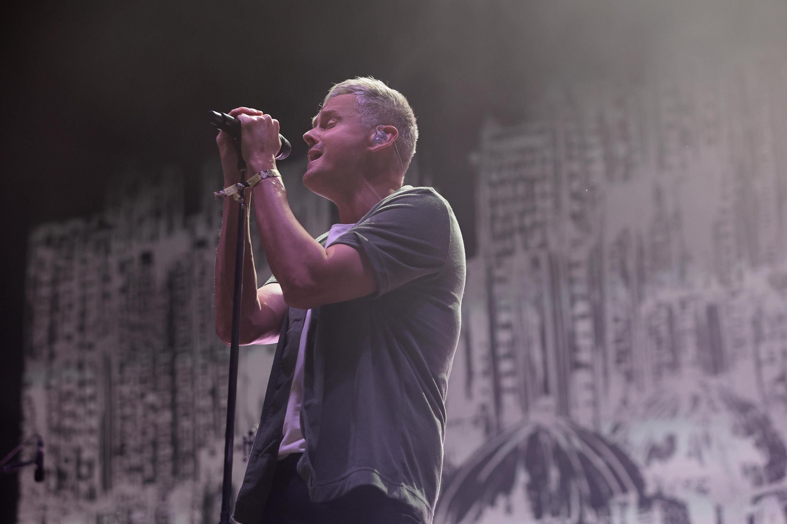 Las imágenes del concierto e Keane