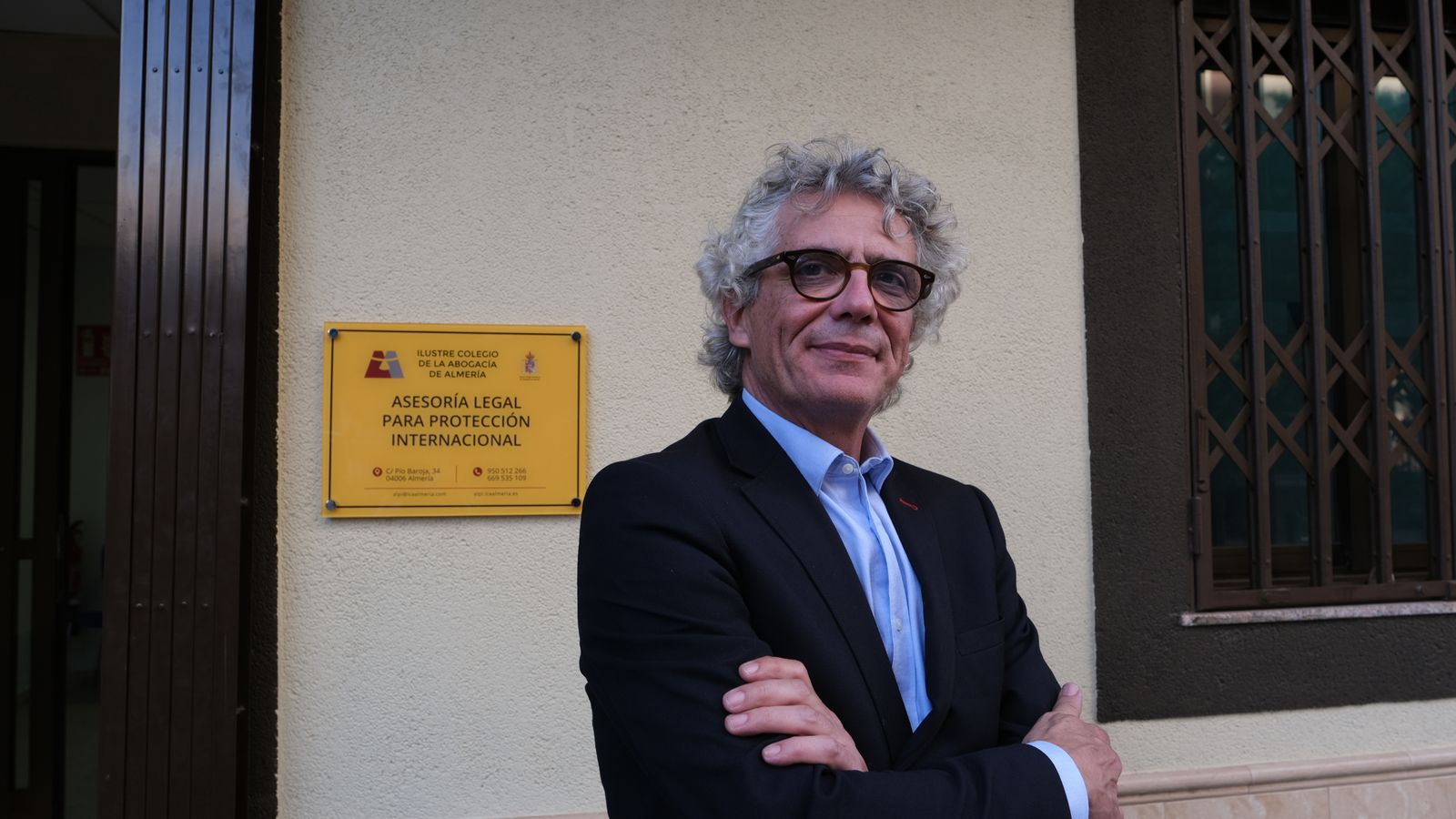 Juan Luis de Aynat, decano del Colegio de la Abogacía de Almería.