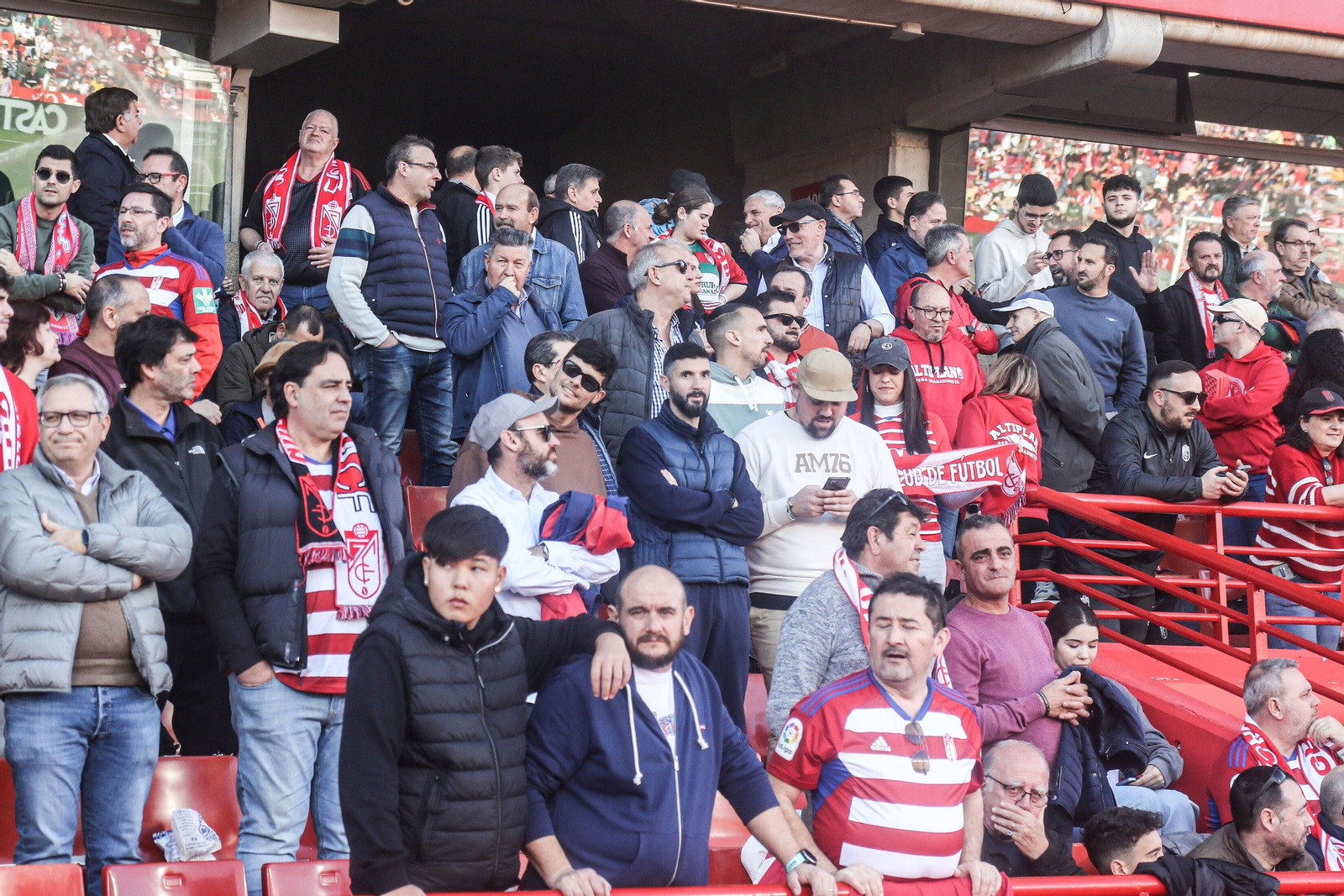 Encuéntrate en la grada de Los Cármenes en el Granada - Almería