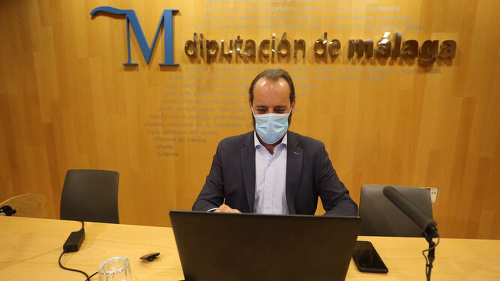 Juan Cassá, en la Diputación