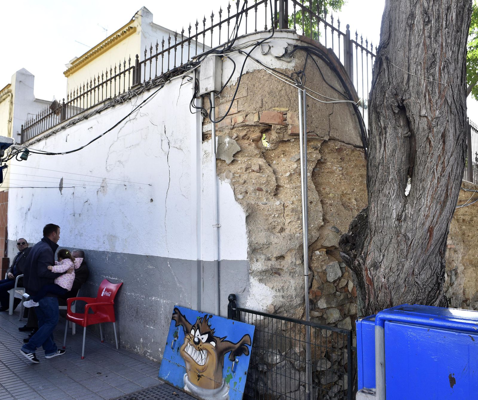 La barriada de El Monumento, en imágenes