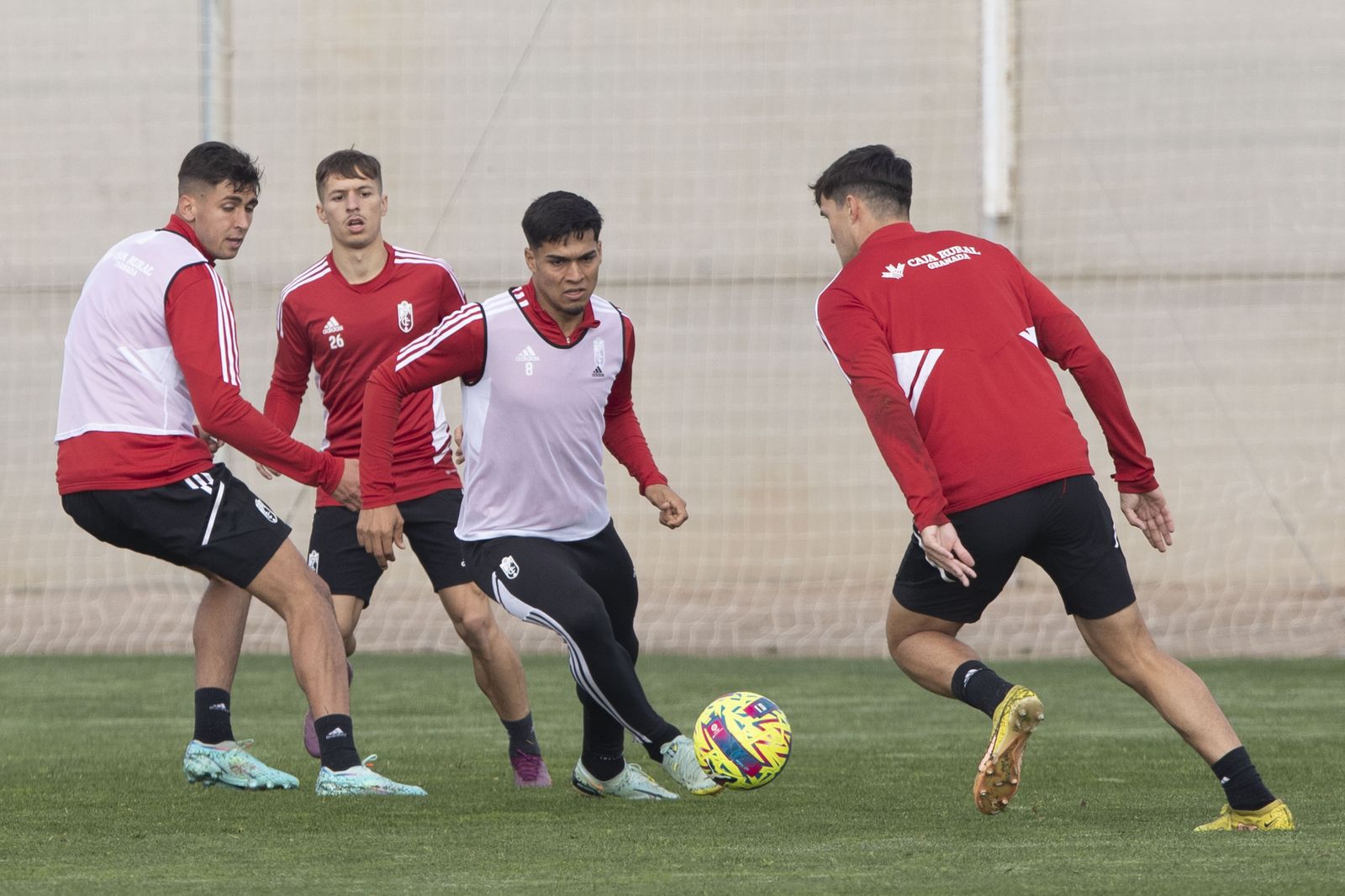 El entrenamiento del Granada CF en imágenes
