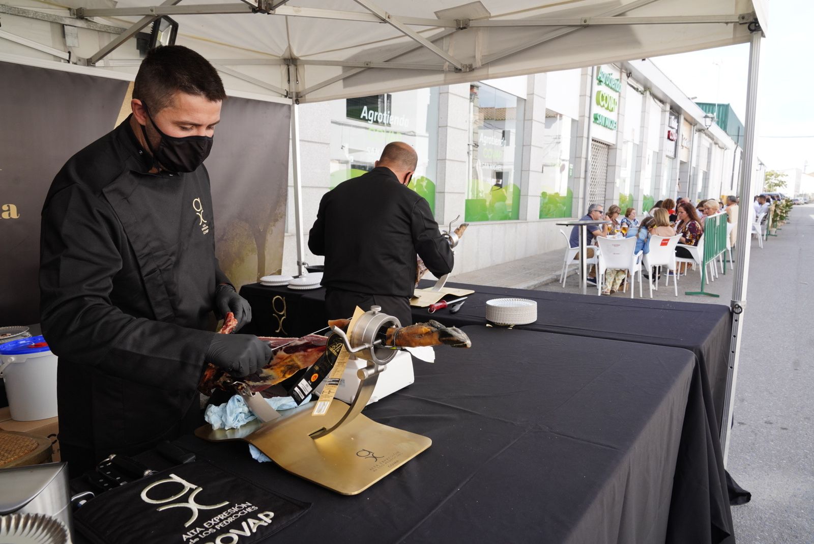 La última jornada de la Feria del Jamón de Villanueva de Córdoba, en fotografías