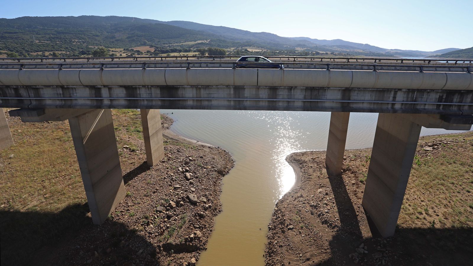Embalse de Charco Redondo en Los Barrios