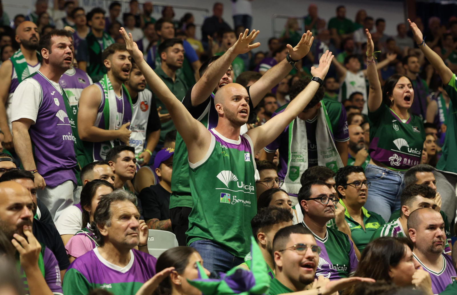 Las fotos del Unicaja - UCAM Murcia, 2º partido de la semifinal de la Liga Endesa
