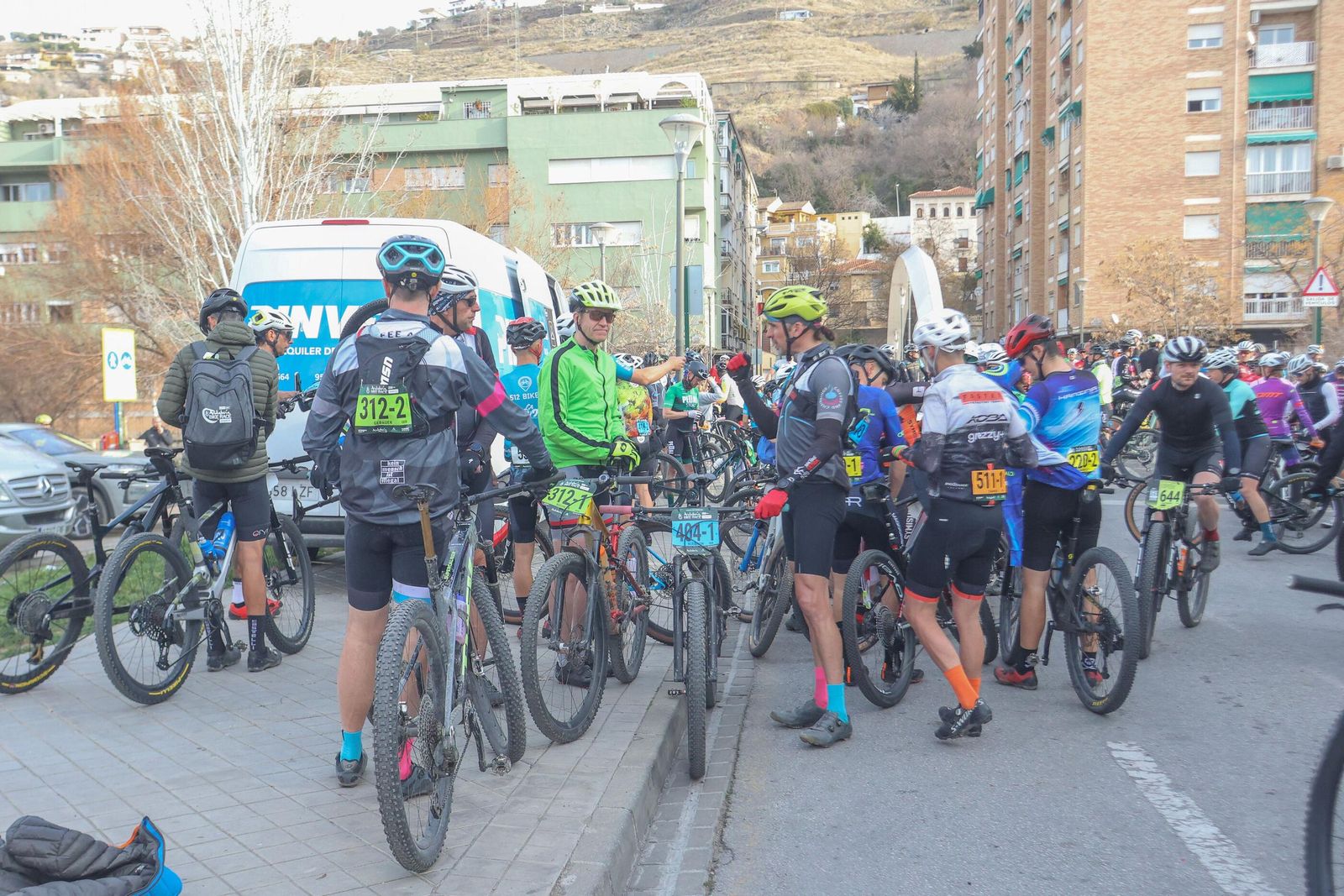 Las mejores imágenes de la segunda etapa de la Andalucía Bike Race