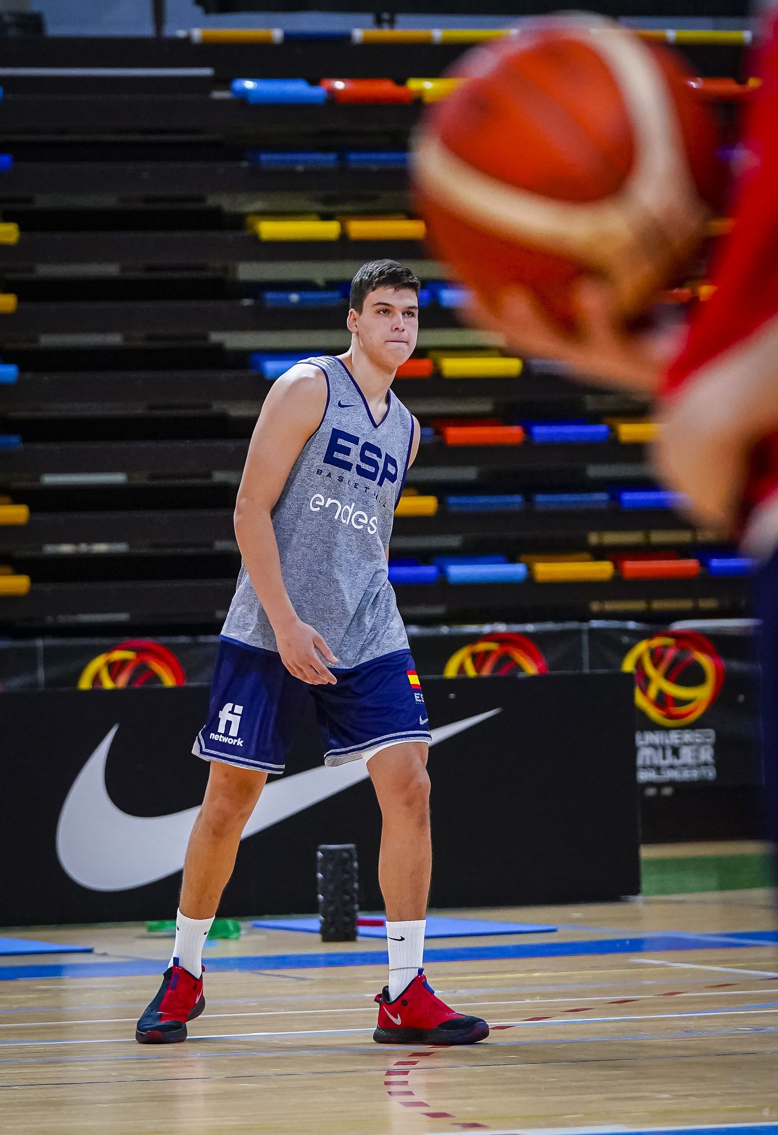 Fotos: Los jugadores del Unicaja ya entrenan con España