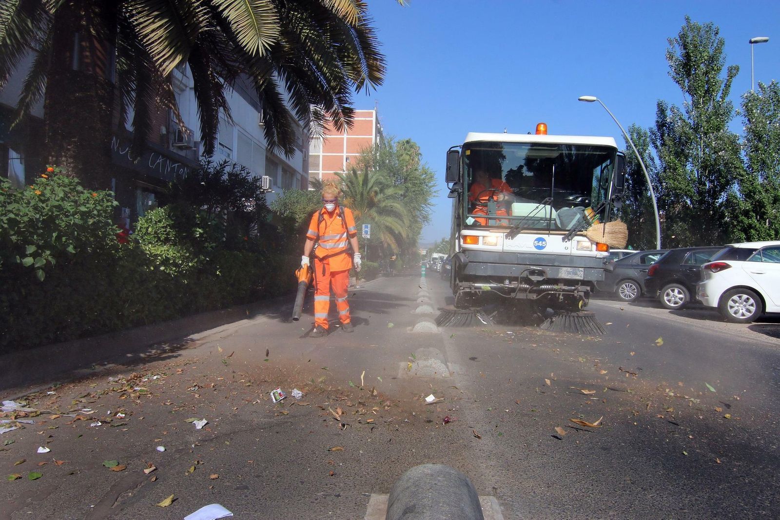 Trabajadores de Sadeco.