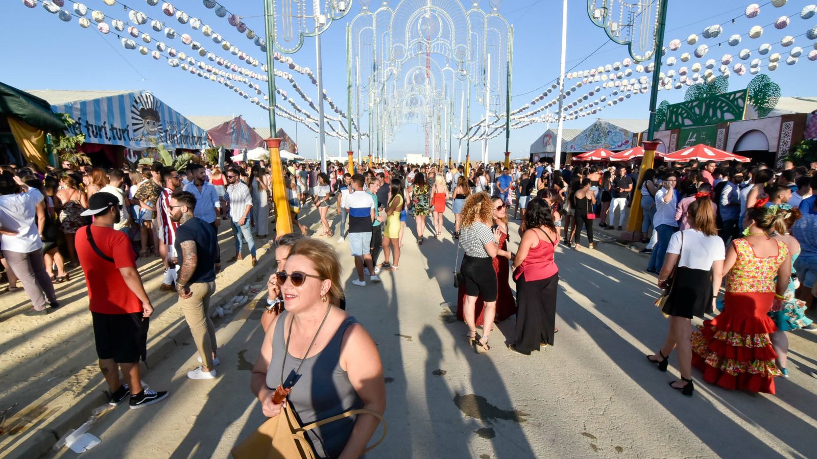 Feria de La Línea Dia de la Mujer en imagenes