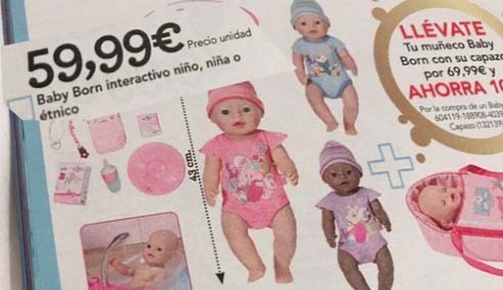 Una captura del catálogo