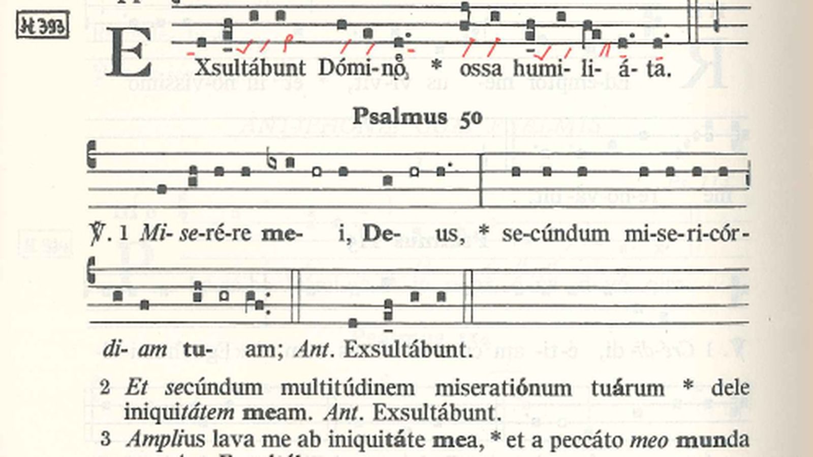 Miserere partitura