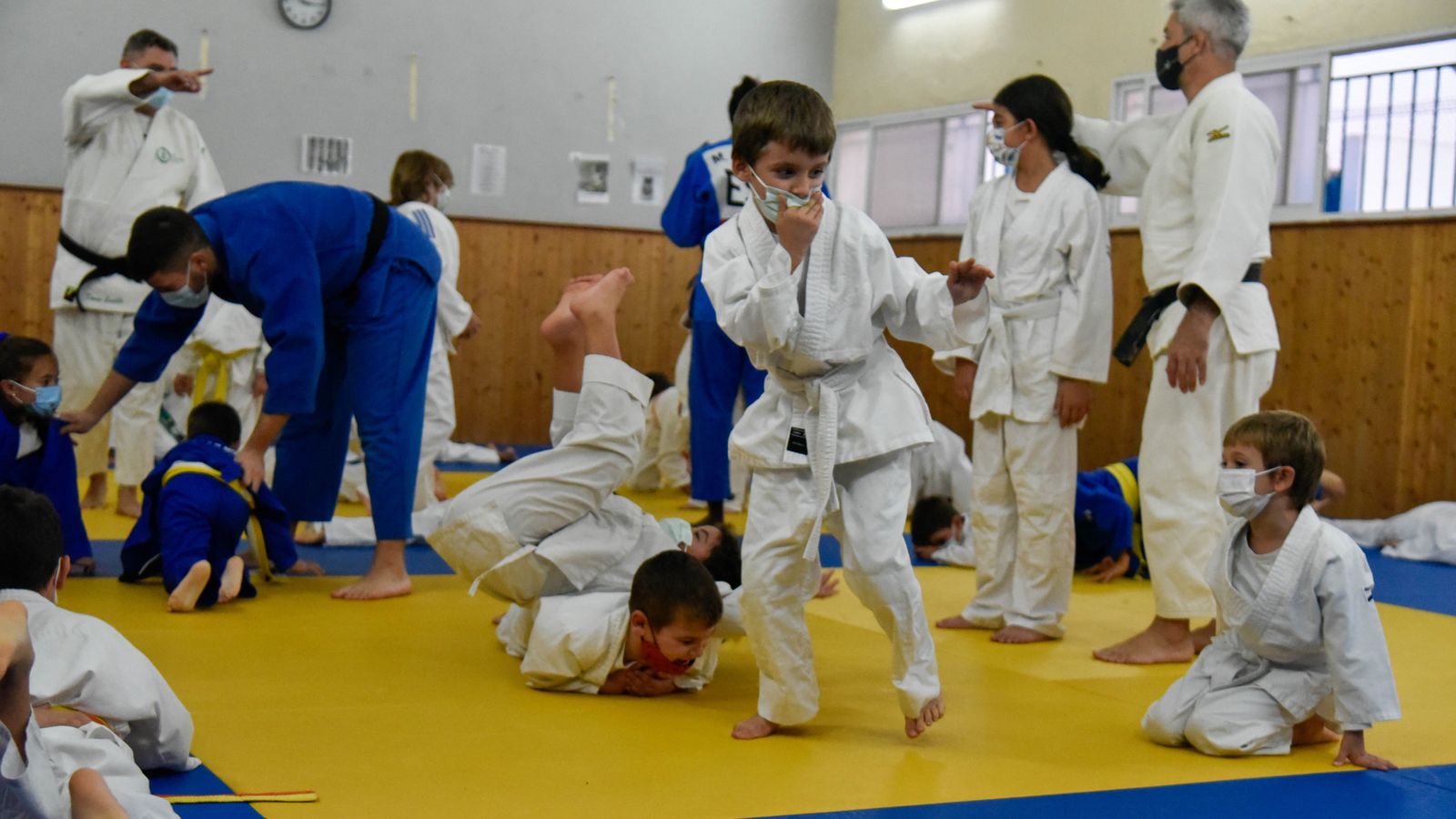 Las fotos de la clase magistral de María Bernabéu judoka olimpica