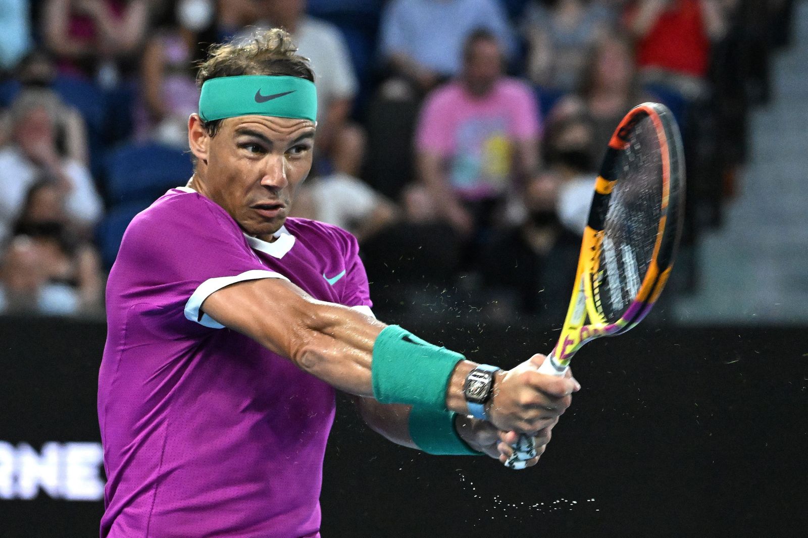 Las imágenes de la gran final entre Nadal y Medvedev (1)