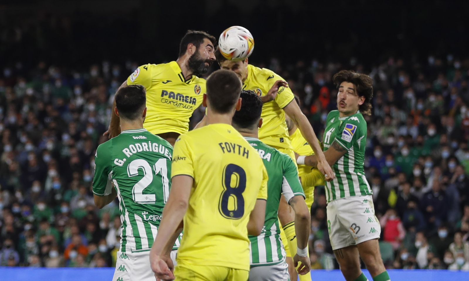 Las imágenes del Betis-Villarreal