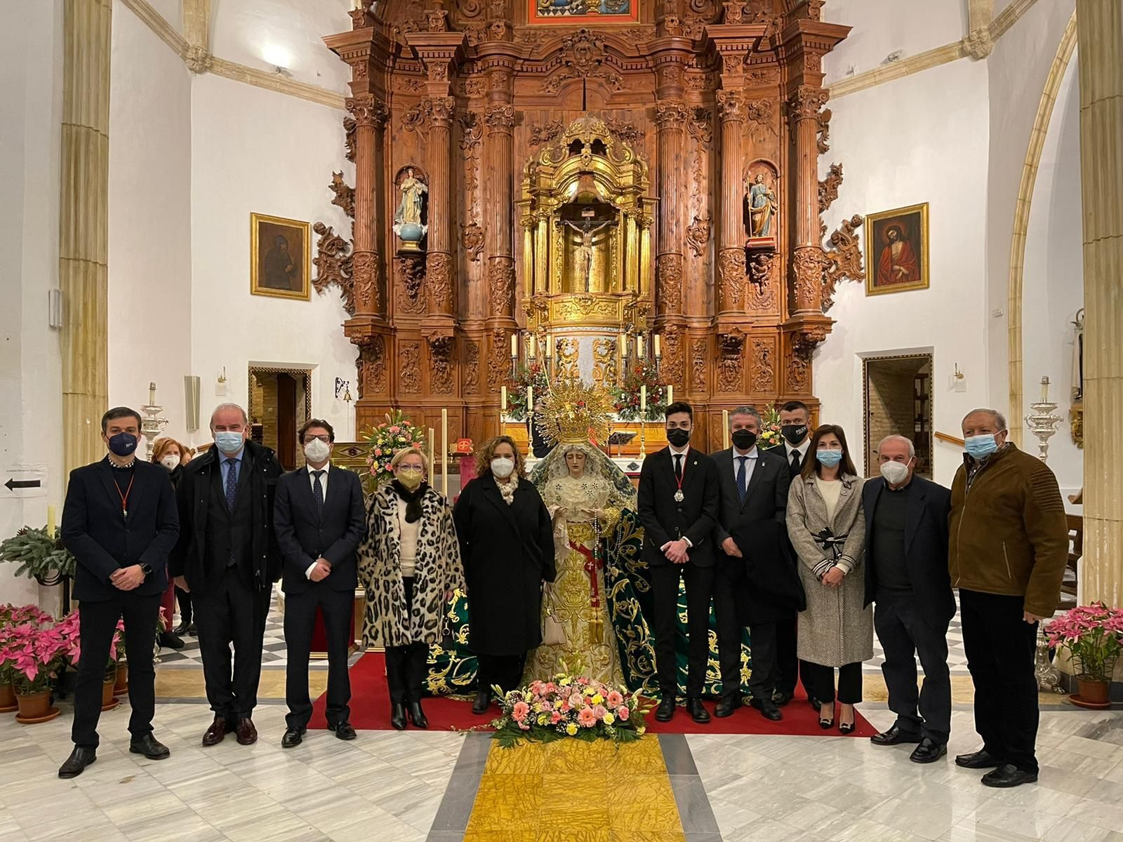 Escudo de Oro de Vera a la sagrada imagen de María Santísima de Gracia y Esperanza