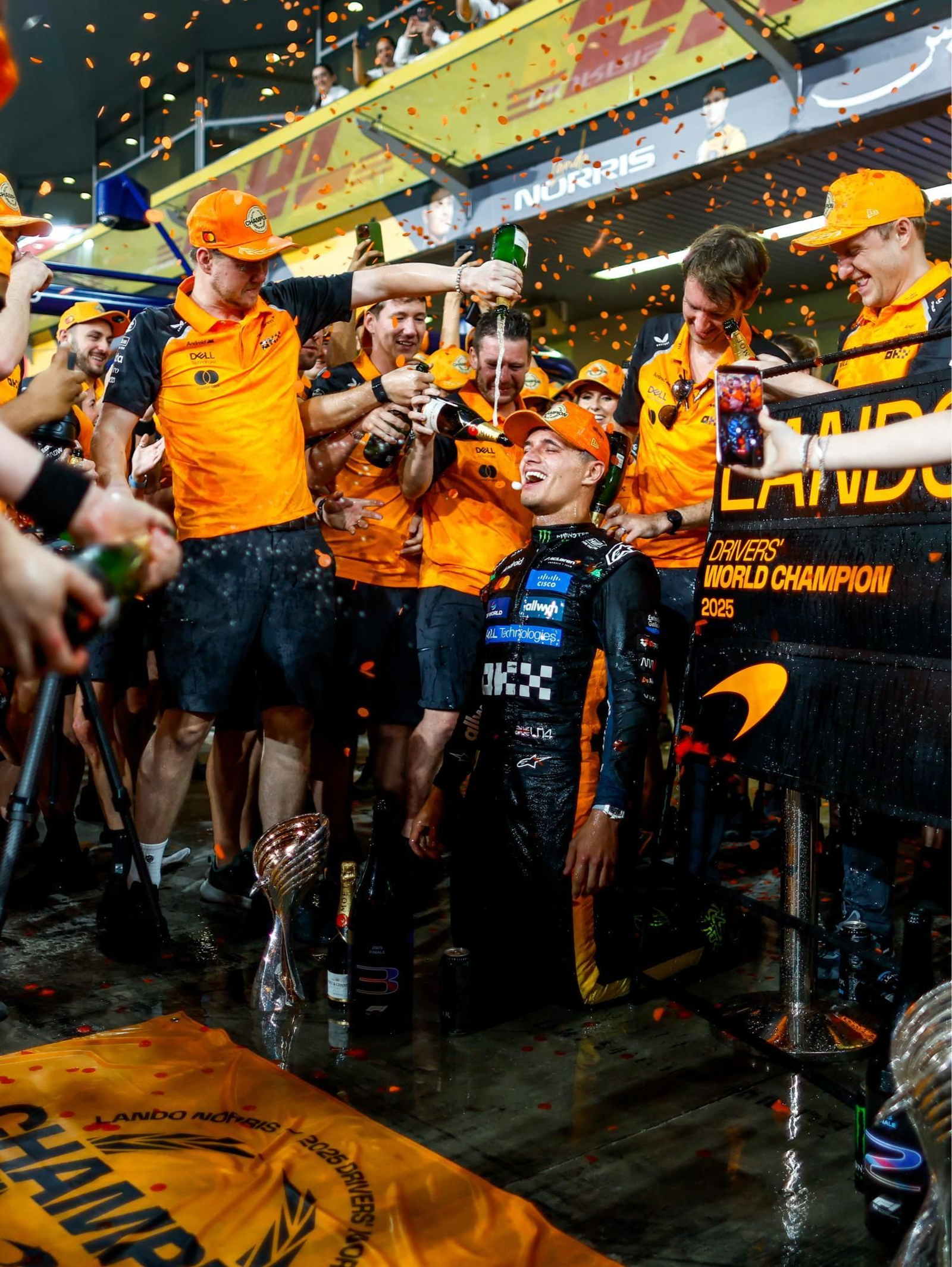 Las fotos del título mundial de Lando Norris en la Fórmula 1