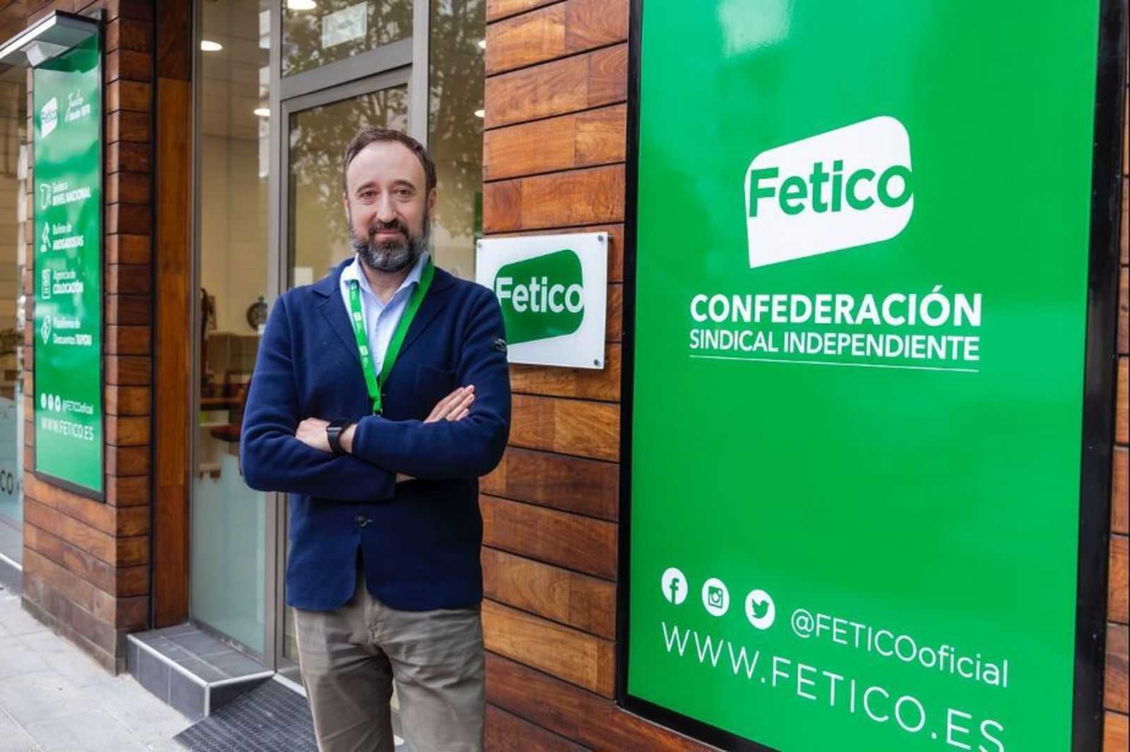 Antonio Pérez, secretario general de Fetico.