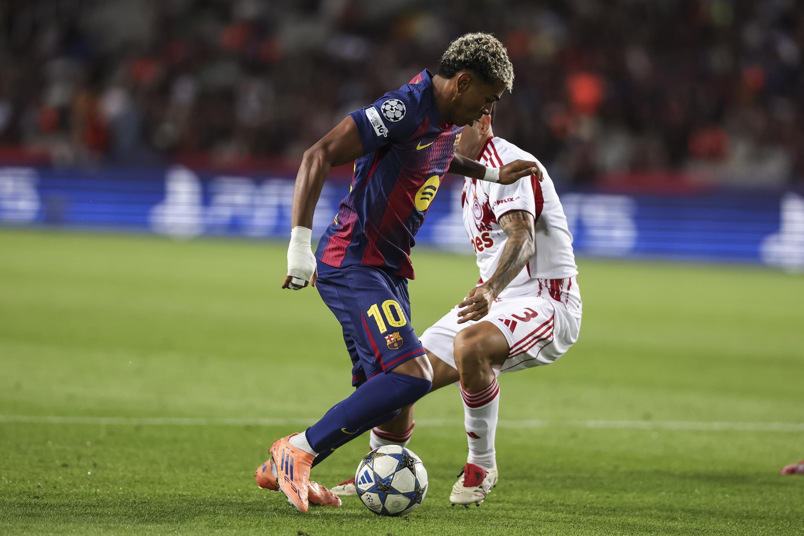 Las fotos del Barcelona-Olympiacos