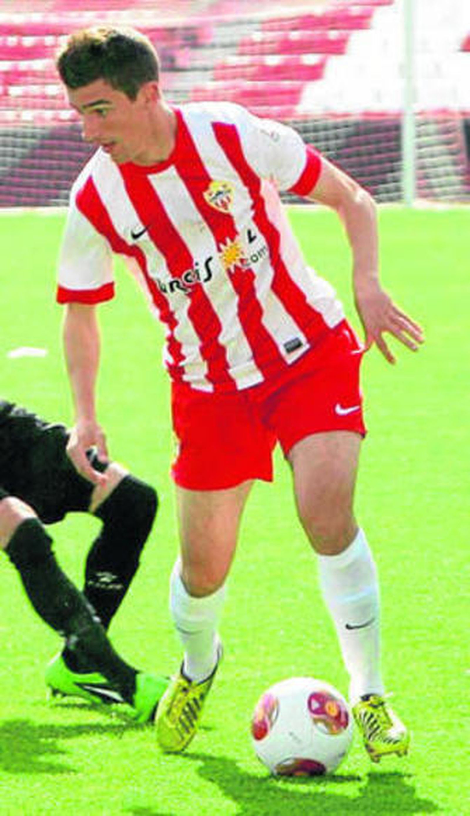 Jaime Paredes durante un partido en el Mediterráneo.